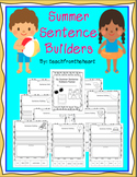 Sentence Builders Summer Edition