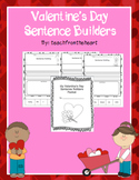 Sentence Builders Valentine's Day Edition