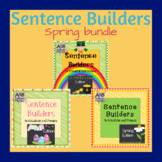 Sentence Builders for Articulation & Pronouns - Spring Bundle