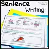 Sentence Building Writing Simple Sentences K 1st Grade Wri