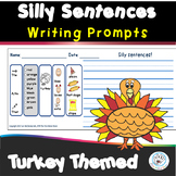 Sentence Building Activities Turkeys