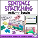 Sentence Building Activity Bundle | Stretch a Sentence
