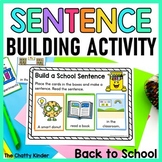 Sentence Building Activity - Sentence Structure and Writing