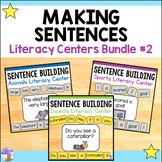 Sentence Building Centers - Scrambled Sentences BUNDLE #2