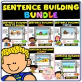 Sentence Building Bundle (Boom Cards™)