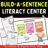 Sentence Building Kindergarten & 1st Grade- Sentence Struc