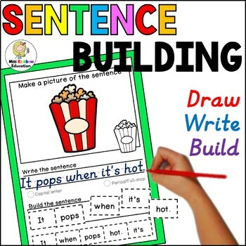 Preview of Sentence Building - Making Sentences - Writing Sentences
