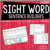 Sentence Building {Sight Word Activities for December}