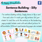 Sentence Building - Silly Sentences