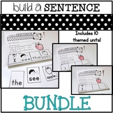 Sentence Building Worksheets for Special Education BUNDLE
