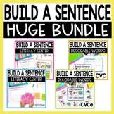 Sentence Building Writing or Literacy Centers for Kinderga