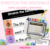Sentence Building with Colourful Semantics
