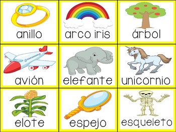 Sentence Building with Vowels in Spanish by Learning Bilingually