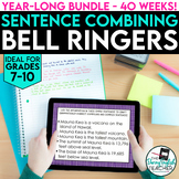 Sentence Combining Bell-Ringers: Writing Exercises for the