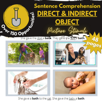 Preview of Sentence Comprehension - Direct / Indirect Object [CELF] Picture Stimuli