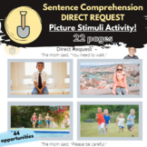 Sentence Comprehension - Direct Request [CELF] Picture Sti