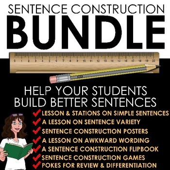 Preview of Sentence Fluency Bundle