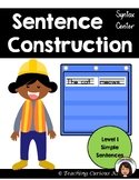 Sentence Construction Center- Level 1