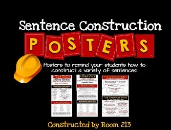 Preview of Sentence Types Posters