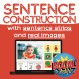 Sentence Construction (Sentence Strips and Real Images)