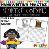 DIGITAL Sentence Copying (Handwriting or Typing Practice)
