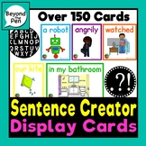 Sentence Creator Display Cards #SentenceScience