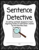 Sentence Detective Editing Practice