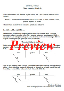 Diagramming Verbals