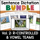 Sentence Dictation Bundle with Photo Writing Prompts Volume 2