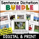 Sentence Dictation Bundle with Photo Writing Prompts Volume 2