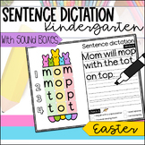 Sentence Dictation Kindergarten | Easter