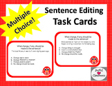 Sentence Editing Task Cards Set 1
