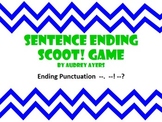Sentence Ending Punctuation Scoot -Question Mark, Period, 
