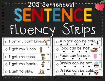 Preview of Sentence Fluency Distance Learning