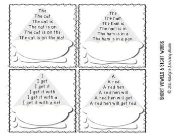 Sentence Fluency Activities by Katelyn's Learning Studio | TpT