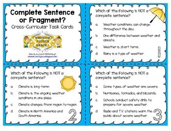Sentence Fluency BUNDLE by Write On Fourth Grade | TpT