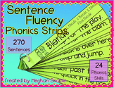 Sentence Fluency Phonics Strips 