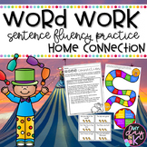 Sentence Fluency Word Work Activities Home Connection