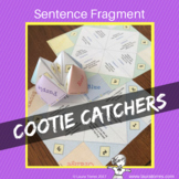 Sentence Fragment Cootie Catchers