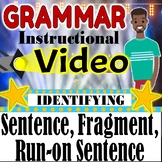 Sentence Fragment Run-on Sentence Grammar Instructional Vi