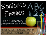 Sentence Frames