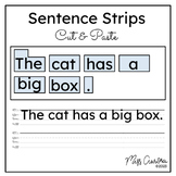 Sentence Frames (Cut & Paste)