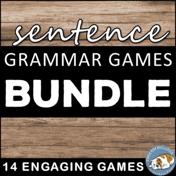 Preview of Sentence Grammar Games Bundle