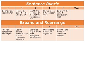 Preview of Sentence Helper