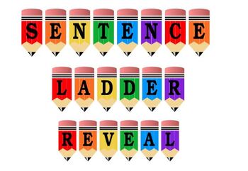 Preview of Sentence Ladder Picture Reveal