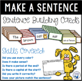 Color Coded Sentence Making Cards Kit