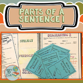 Sentence Parts 1: Subjects, Predicates, Direct Objects, an