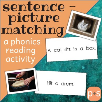 Preview of Sentence-Picture Matching Cards