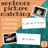 Sentence-Picture Matching Cards