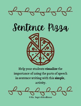 Preview of Sentence Pizza